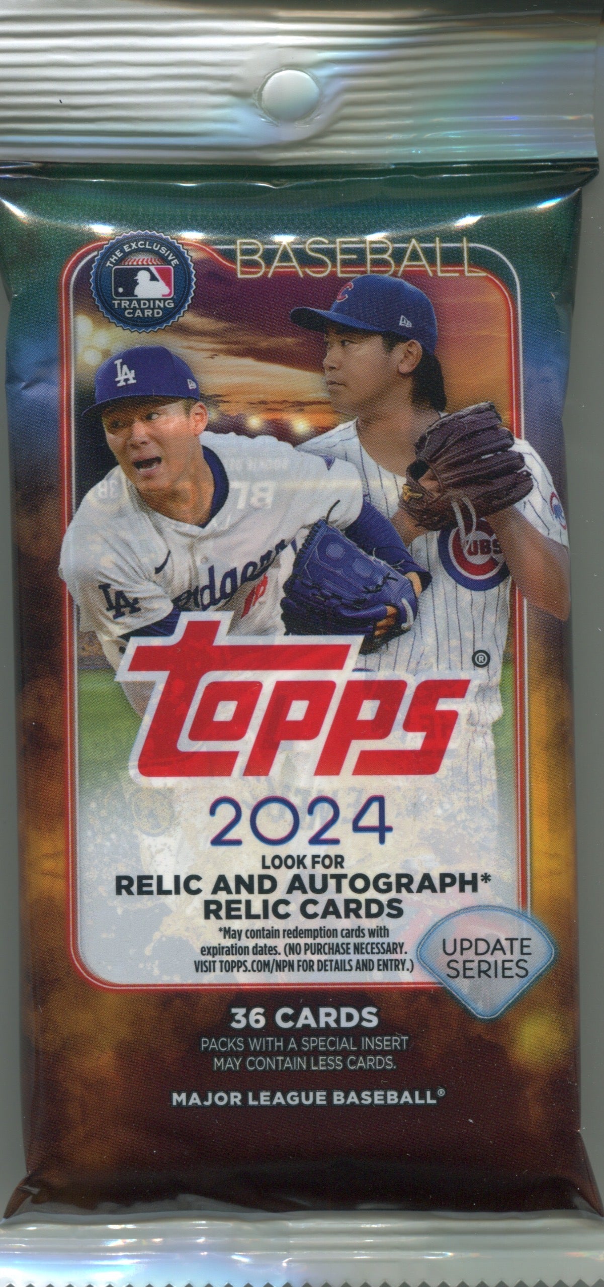 Topps 2024 Update Series Baseball Jumbo Value Fat Pack