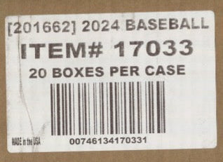Panini Stars & Stripes USA Baseball H2 2024 - 20 Box Case