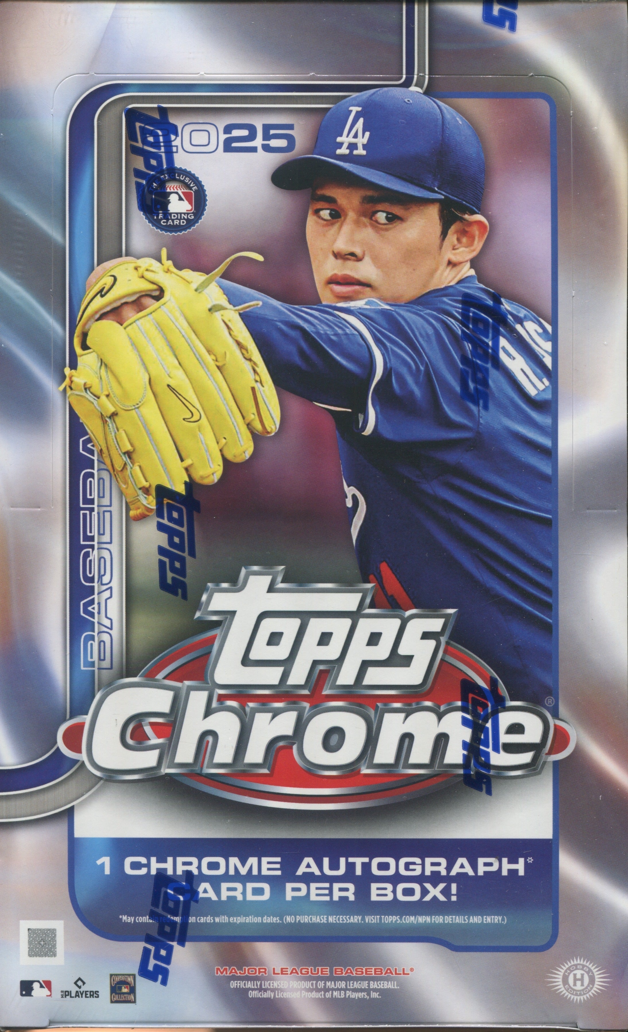 Topps Chrome Baseball 2025 Hobby Box