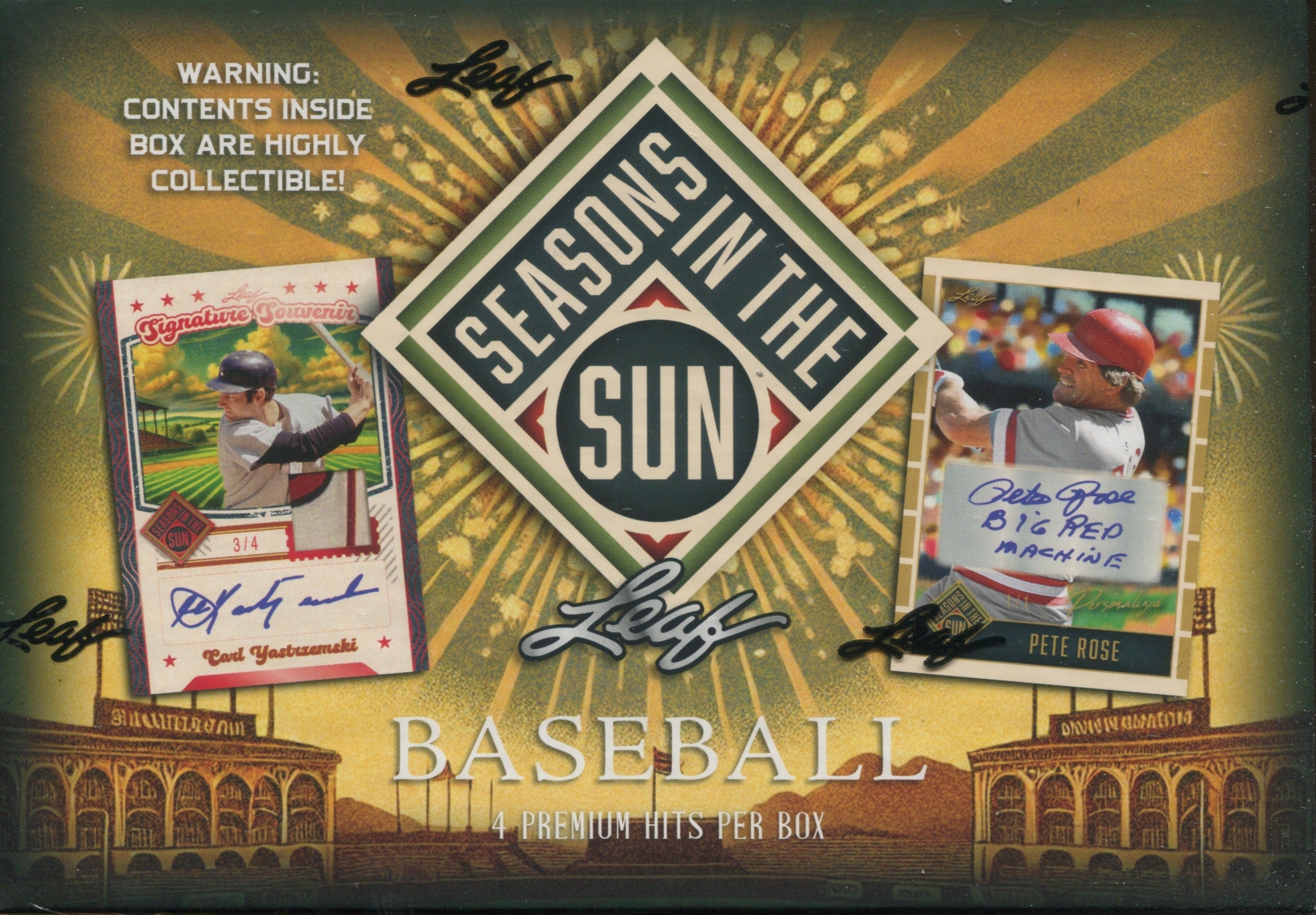 Leaf Seasons In The Sun Baseball Hobby Box - 2025 Edition