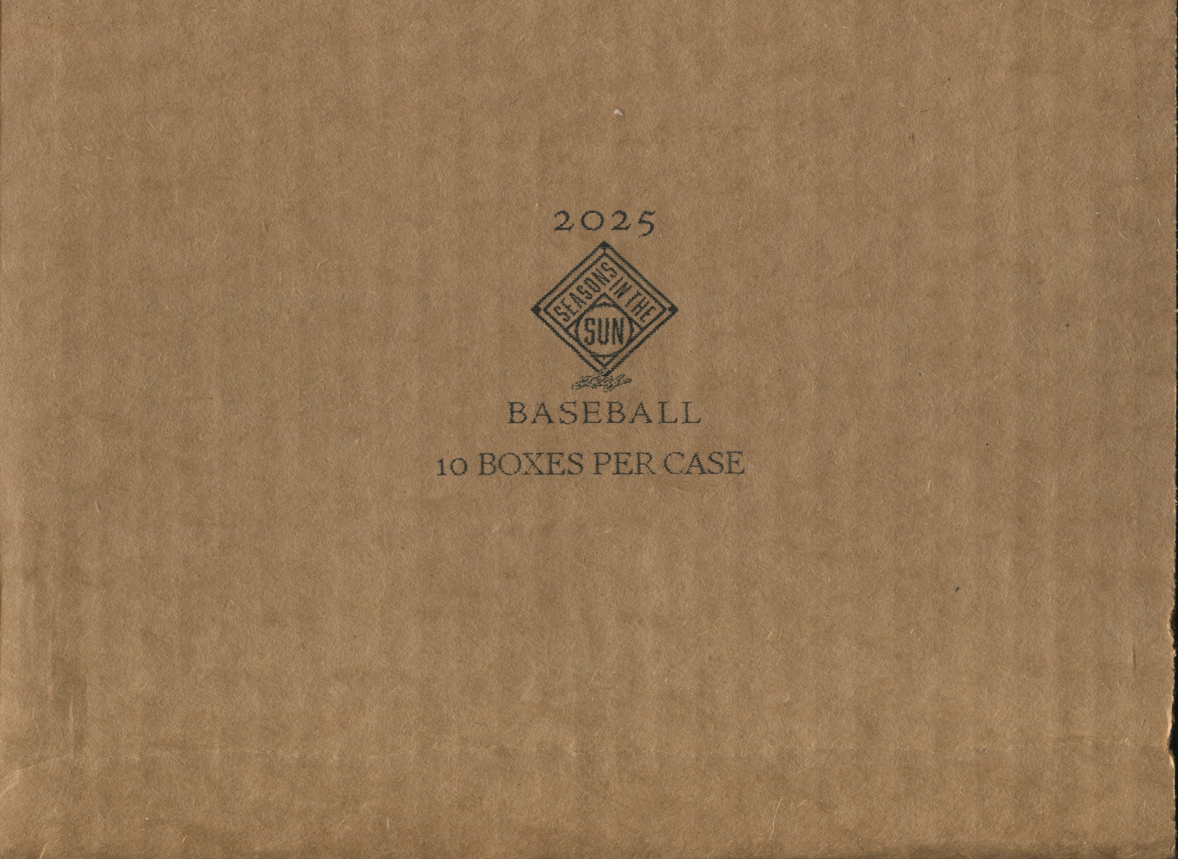 Leaf Seasons In The Sun Baseball Hobby 10-Box Case