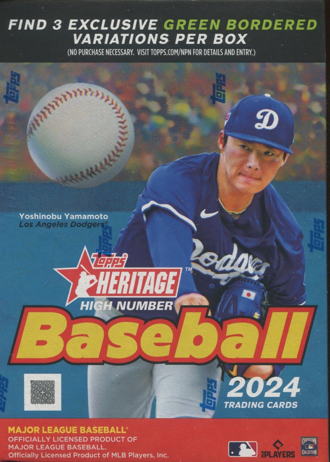 Topps 2024 Heritage High Number Baseball Blaster Box