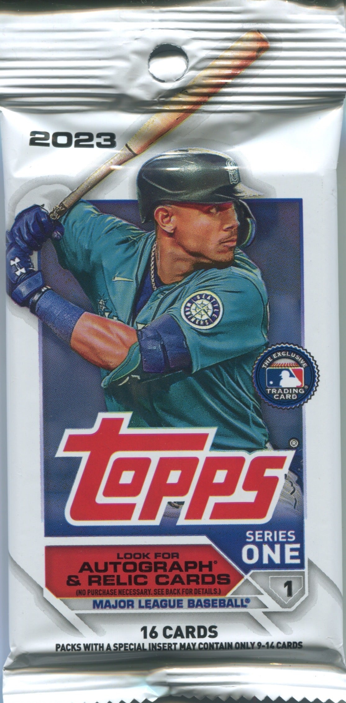 Topps 2023 Series 1 Baseball Retail Pack (Hanging)