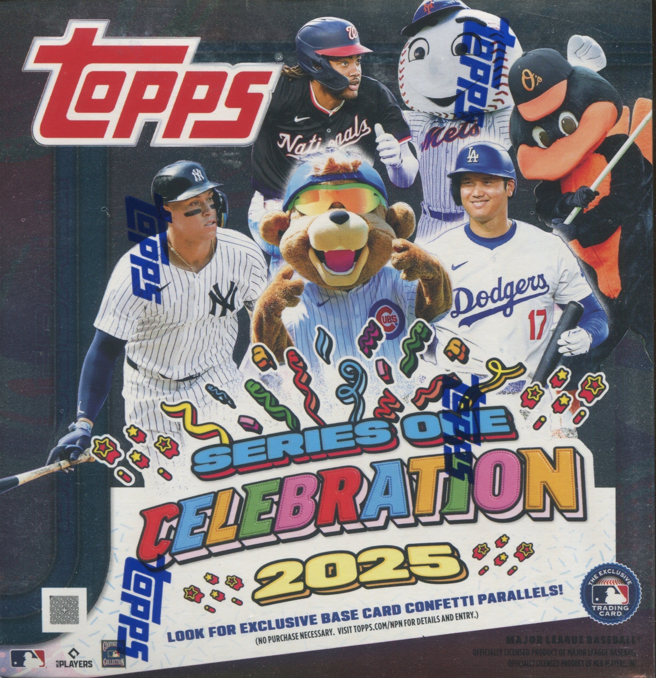 Topps 2025 Series 1 Baseball Celebration Fun Mega Box