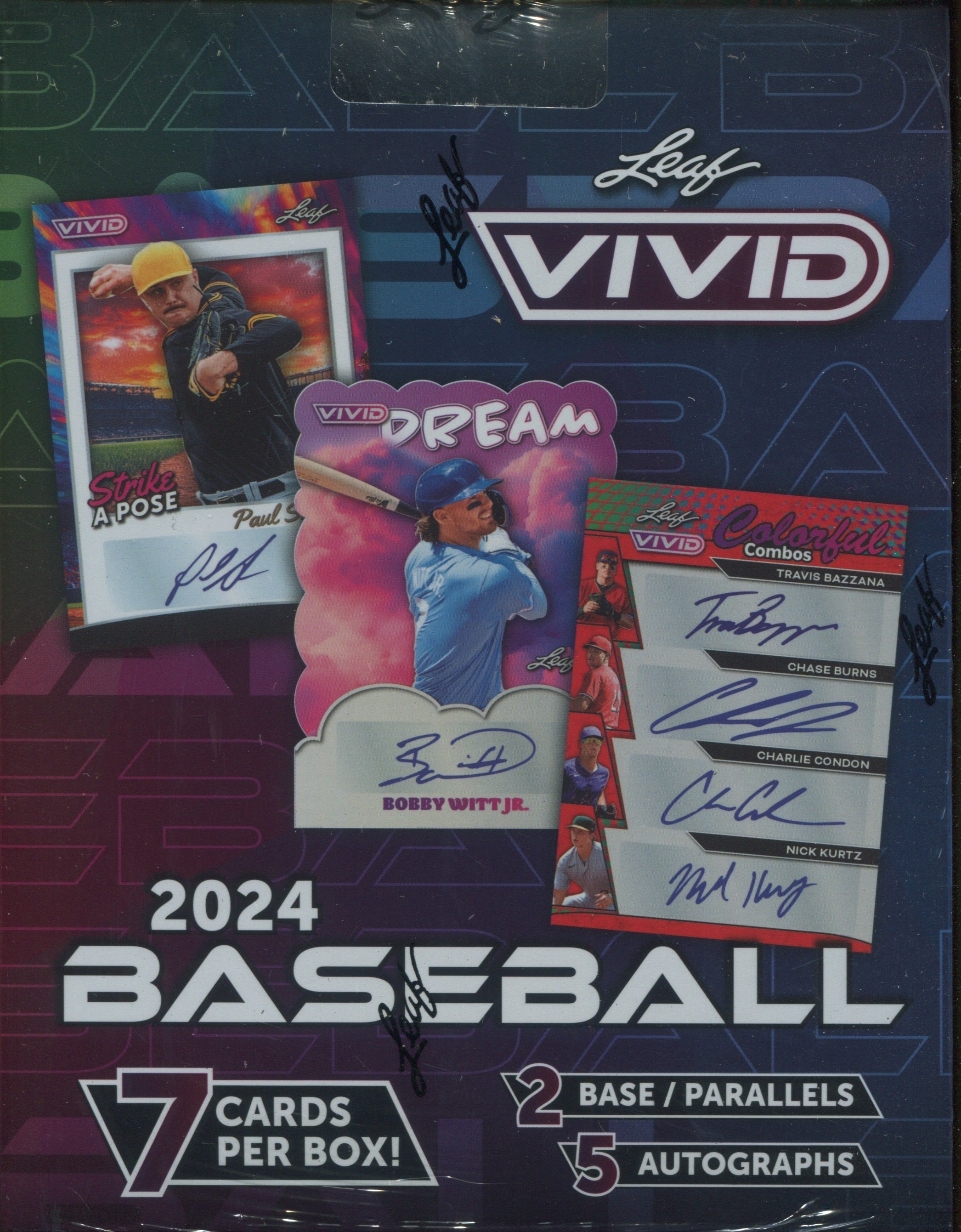 Leaf Vivid 2024 Baseball Hobby Box