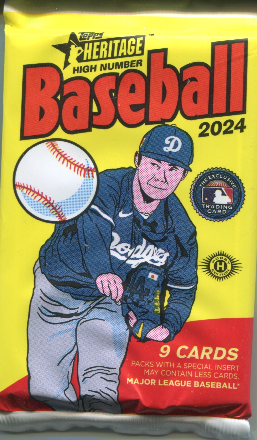 Topps 2024 Heritage High Number Baseball Hobby Pack