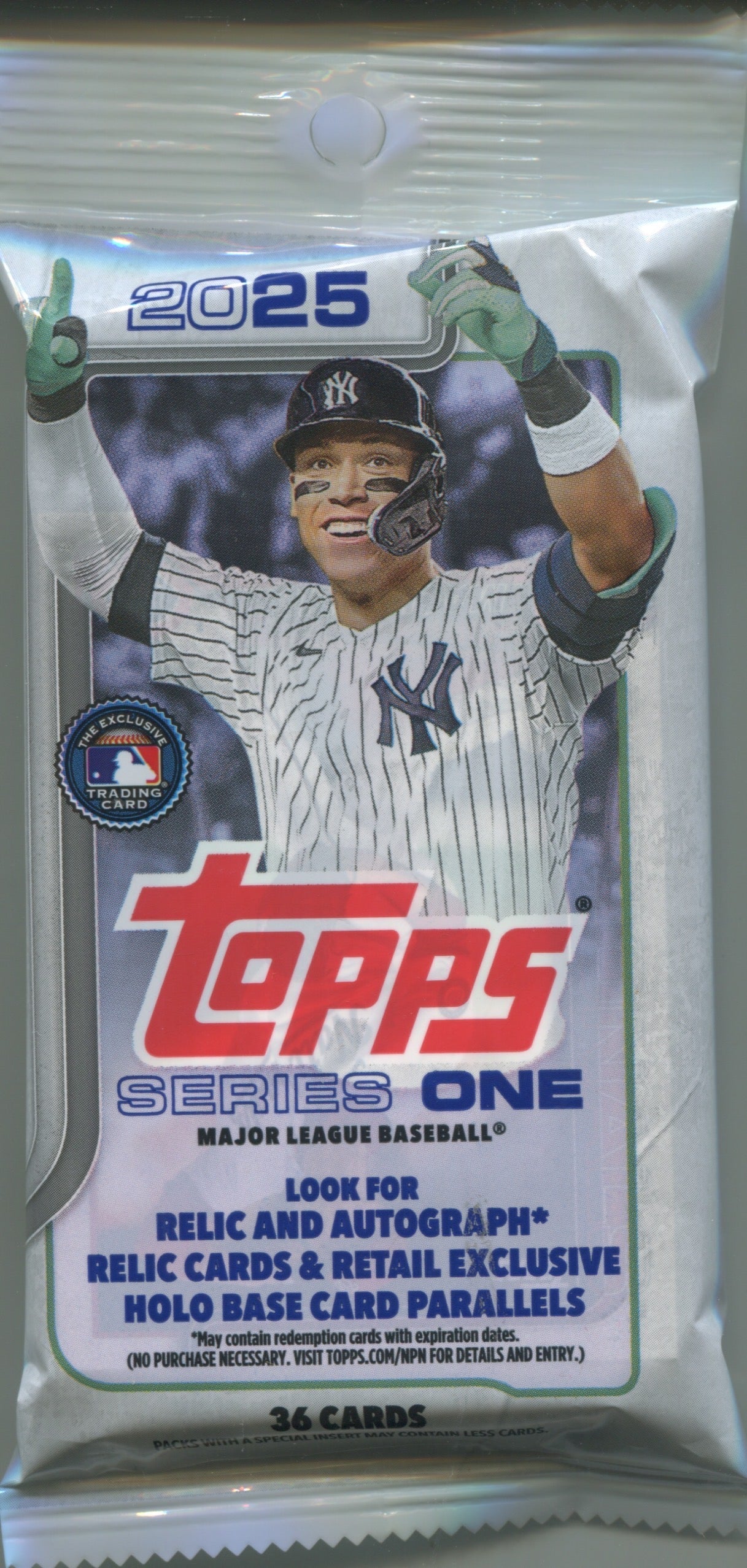Topps 2025 Series 1 Baseball Jumbo Value Fat Pack