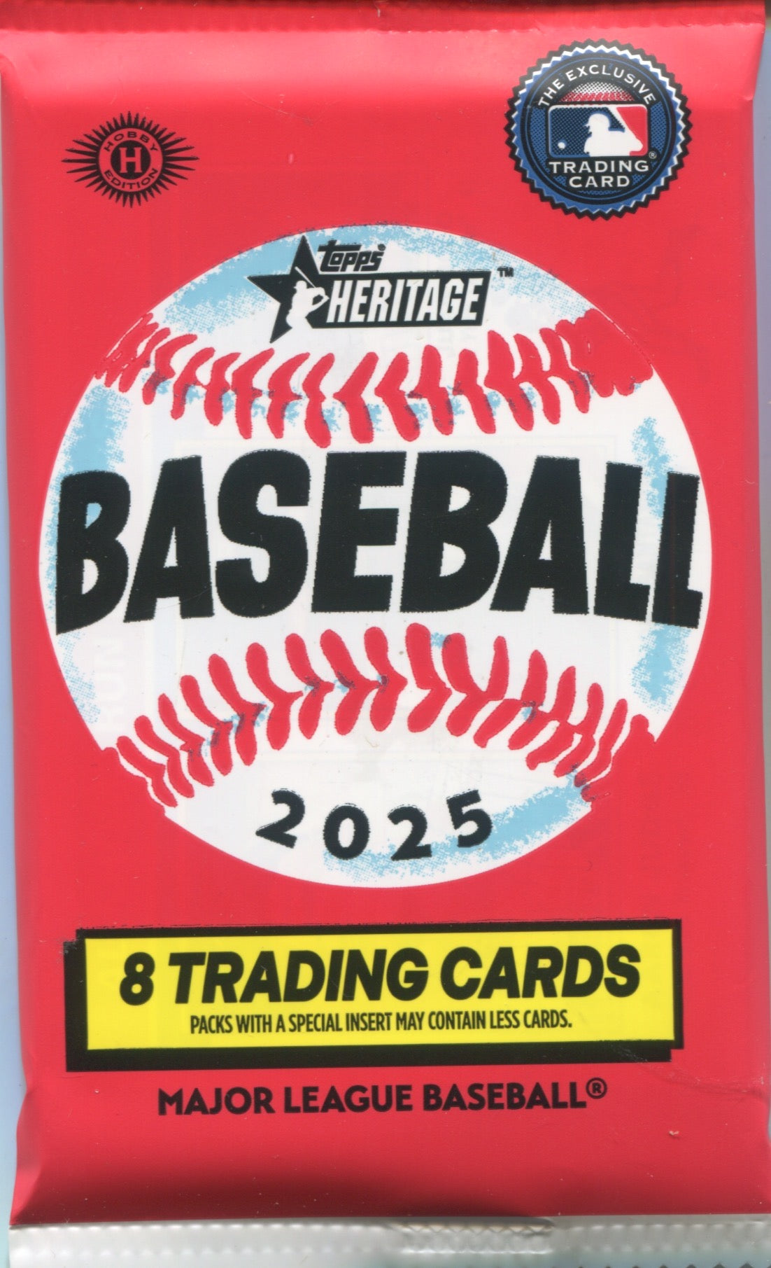 Topps Heritage 2025 Baseball Hobby Pack