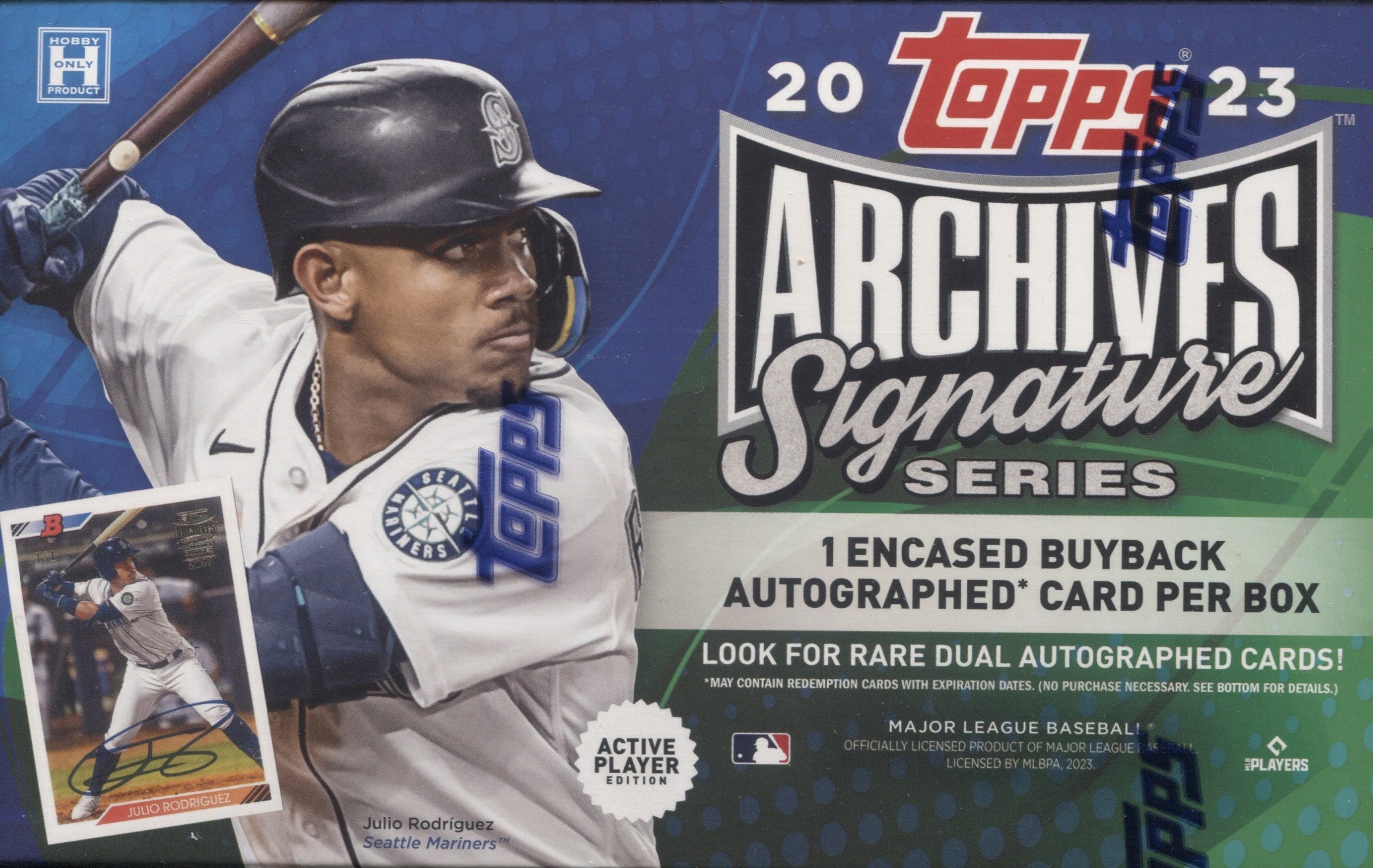 Topps Archives Signature Active Baseball Hobby Box - 2023 Edition