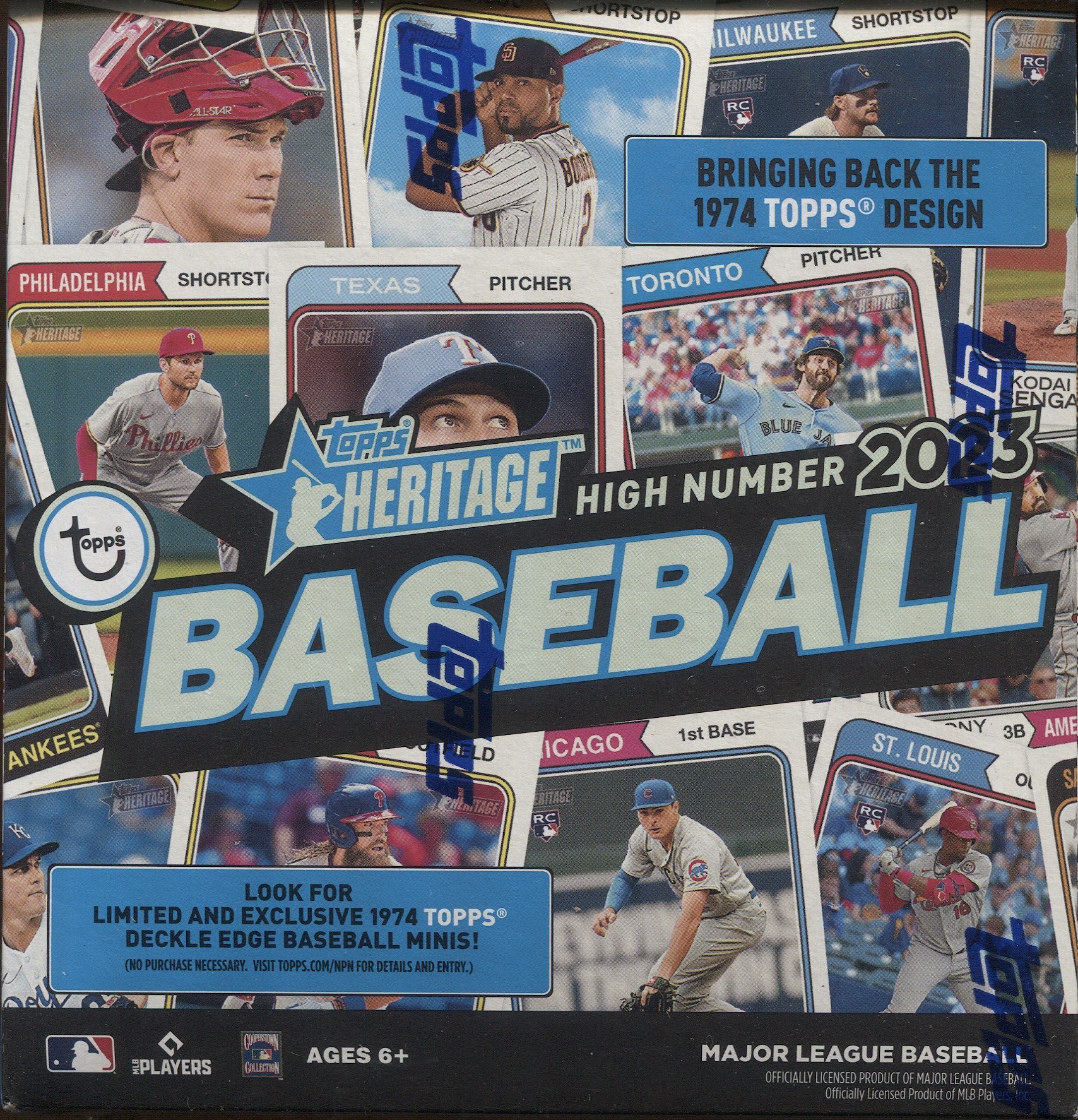 Topps Heritage High Number Baseball 2023 Mega Box