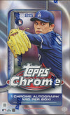 Topps Chrome Baseball 2025 Hobby Box