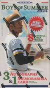 Panini Boys of Summer Baseball Hobby Box - 2024 Trading Cards