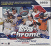 Topps Chrome Logofractor Edition Baseball Hobby Box - 2023